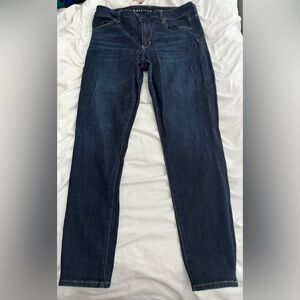 American Eagle High-Rise Jeggings - dark wash